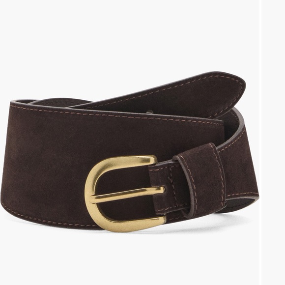 Mango Accessories - Mango obi suede belt size small